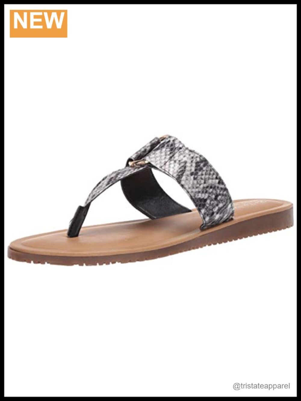 Bella Vita Women's Jan Italy Flat Thong Sandal Padded Insole Leather